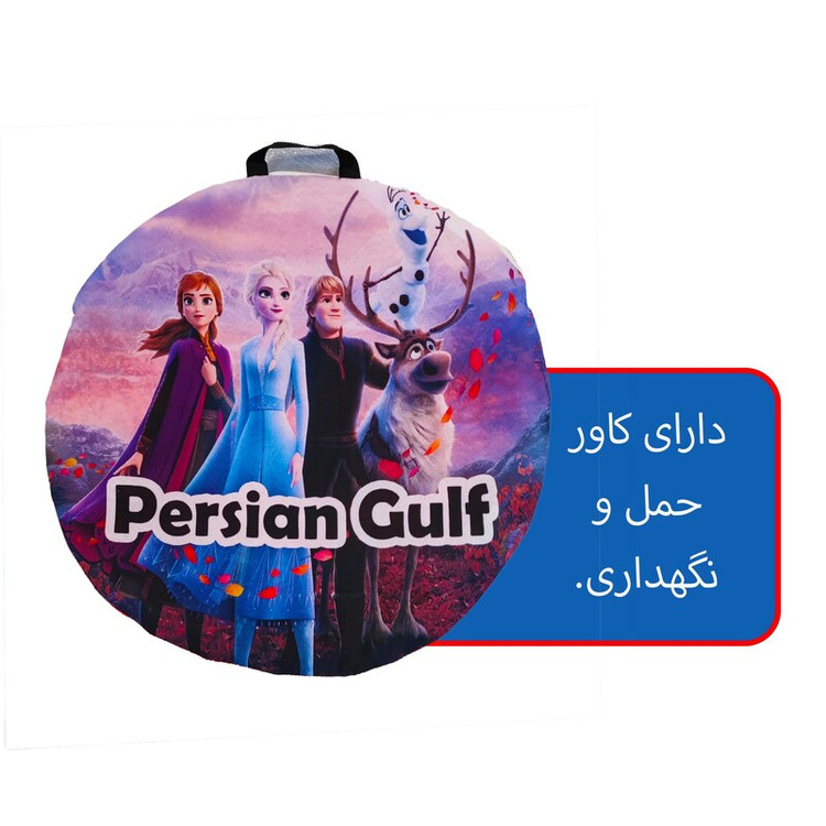 چادر بازی نوجوان مدل فروزن السا سایز-3 طرح 4 ( سایز بزرگ )