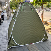 چادر مسافرتی 6 نفره تاشو فنری سفری جنس برنو با کیفیت سه پنجره زیپ درشت کد4