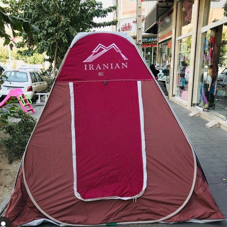 چادر مسافرتی طبیعت گردی مدل فنری 6 نفره با کف ضخیم