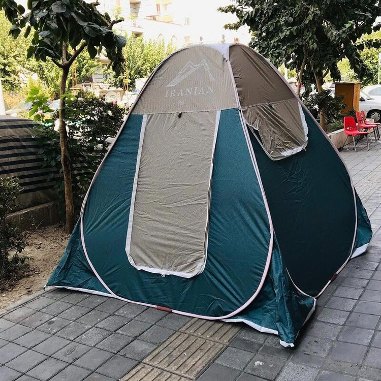 چادر مسافرتی طبیعت گردی مدل فنری 6 نفره با کف ضخیم