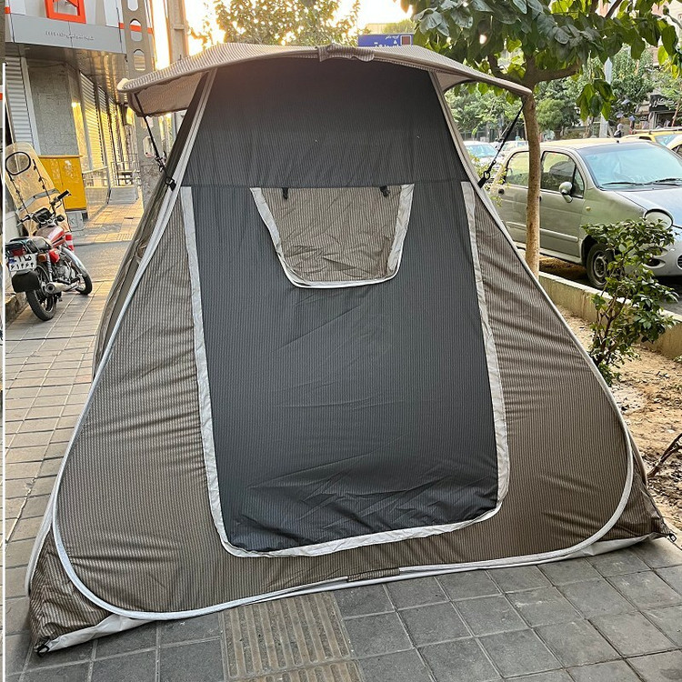 چادر مسافرتی 8نفره فنری سفری تاشو کف ضخیم ضدآب مکعبی