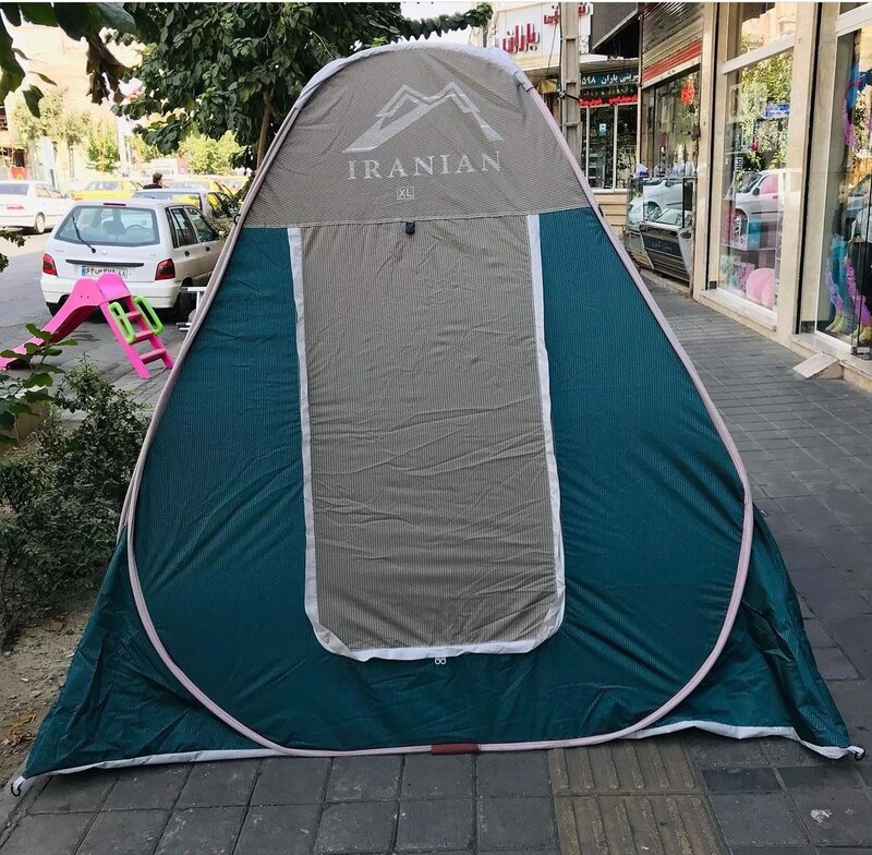 چادر مسافرتی 6 نفره درجه1 مناسب پژو دنا رانا سمند تیبا زعفران تیشرت دستبند کد 1