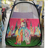 چادرکودک چادربازی خیمه دخترانه هدیه کادو سیسمونی طرح پونی اسب شاخدار ماگ کد4