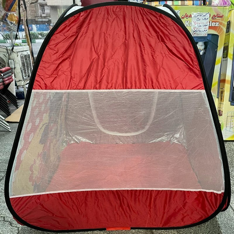 چادر بازی کودک طرح دختر کفشدوزکی رنگ قرمز دخترانه کد 961