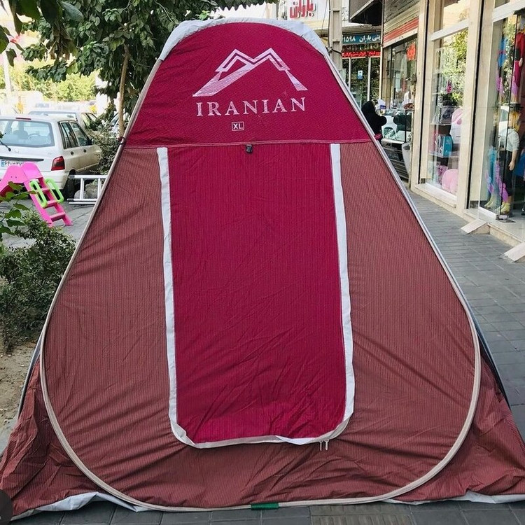 چادر مسافرتی طبیعت گردی سایز 8 نفره مدل برنو کف ضخیم