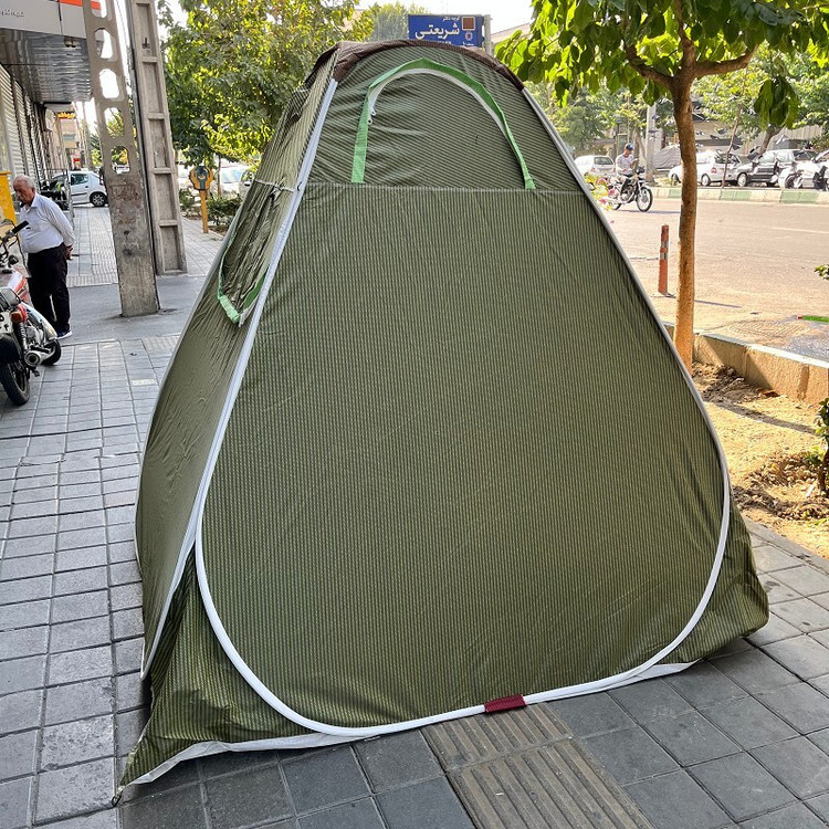 چادر 8 نفره مسافرتی مدل فنری جنس ضخیم برنو با ارتفاع بلند و کف ضخیم کد13