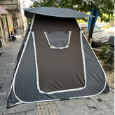 چادرمسافرتی 8نفره ریپس سه حالته مکعبی با سایبان پشه بند جنس برنو کف صخیم سفری9