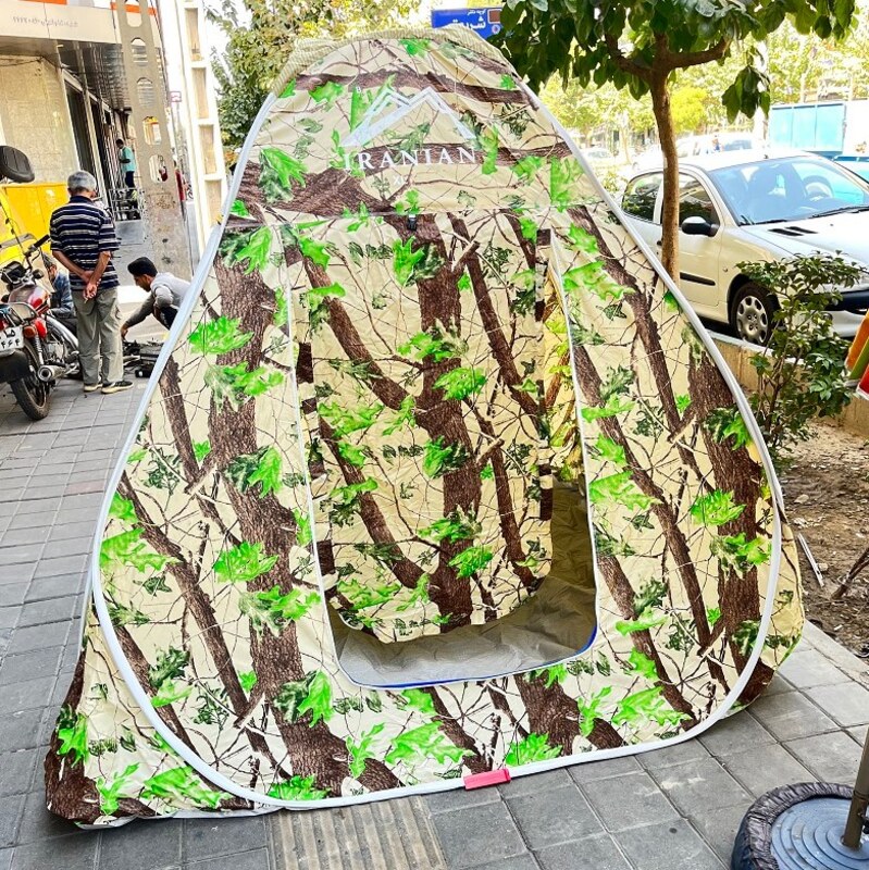 چادر مسافرتی 12 نفره جنس ضخیم برنو با کف ضخیم و سه پنجره و ارتفاع بلند کد3
