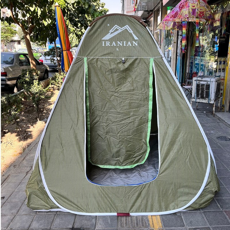 چادرمسافرتی 8 نفره فنری ایرانی جنس آکسفورد برنو با نوار ابریشمی کد پارس10