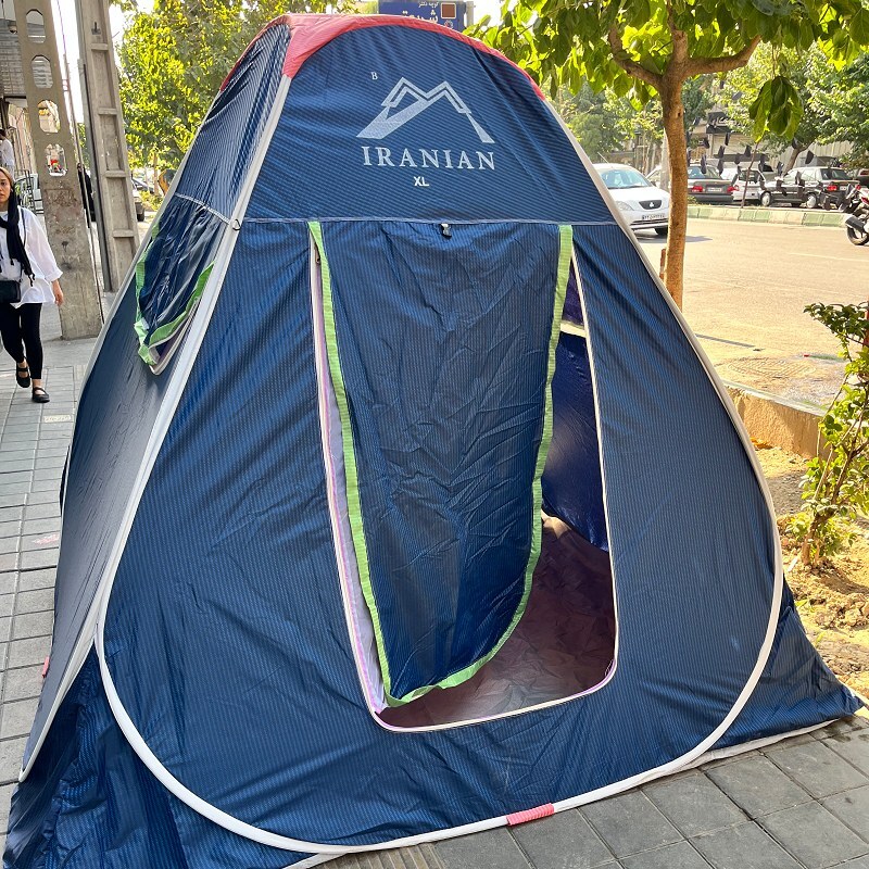 چادرمسافرتی 6 نفره جنس برنو با کف ضخیم زیپ درشت باکیفیت کد8