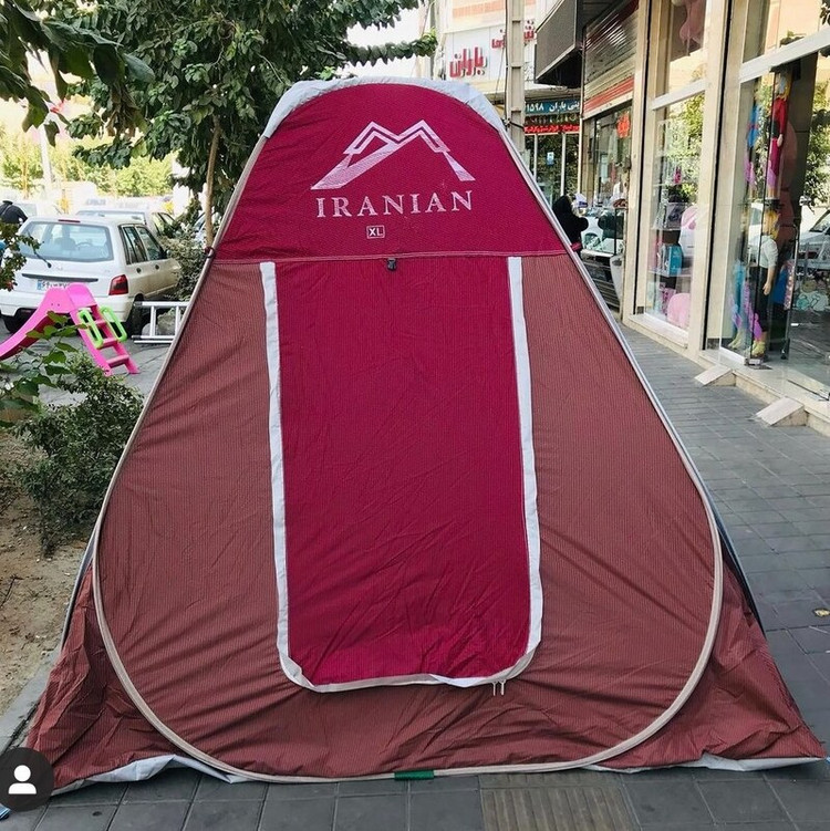 چادر مسافرتی 8 نفره فنری ارتفاع بلند ضخیم