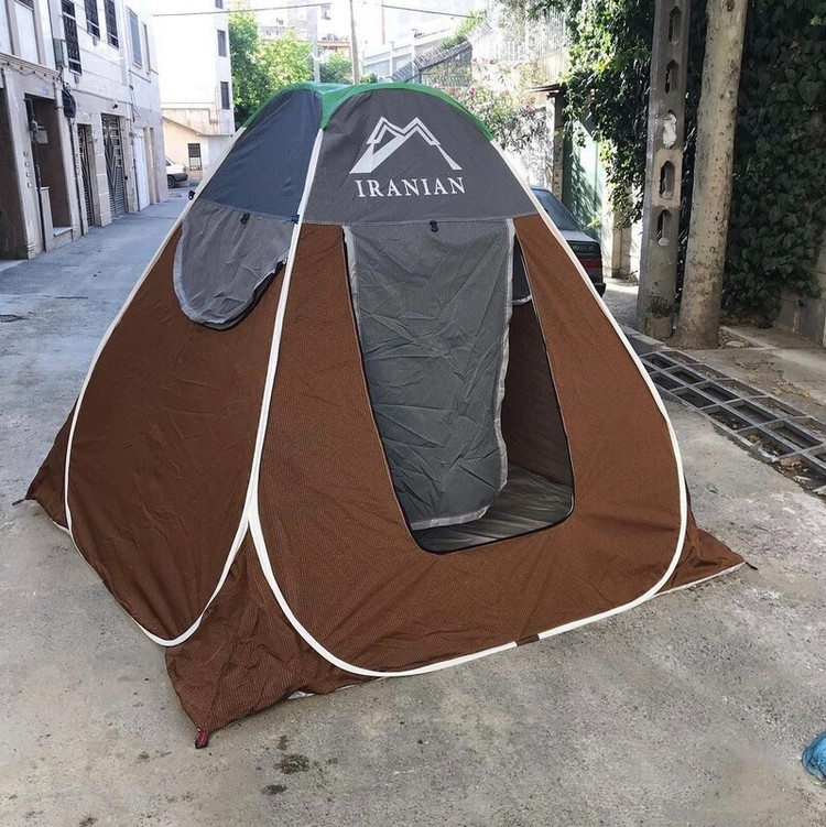 چادرمسافرتی8نفره فنری مدل برنو سفارشی کیفیت بالا ماشین جنگل پژو پراید تیبا کد3