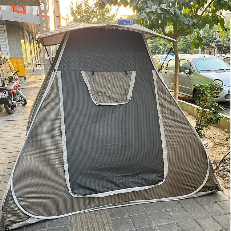 چادرمسافرتی 8 نفره ریپس با سایبان و چهار درب بزرگ جنس برنو درجه یک ضداب کد9