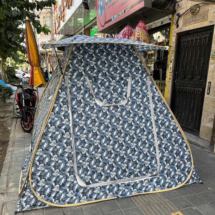 چادر مسافرتی و پشه بند و الاچیق 8نفره درجه یک با کف ضخیم و ارتفاع بلند کد4