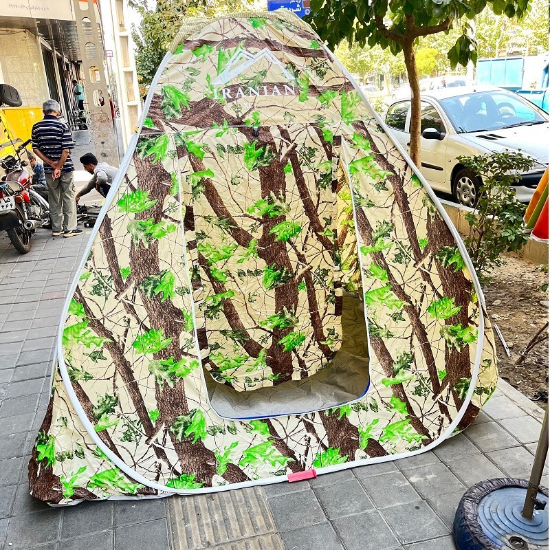 چادر مسافرتی 12 نفره جنس ضخیم برنو با کف ضخیم و سه پنجره و ارتفاع بلند کد10