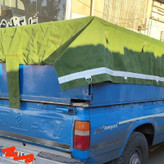 چادر نیسان 3در4 با دم اسبی با دوخت سفارشی 12 متری استاندارد نیسان