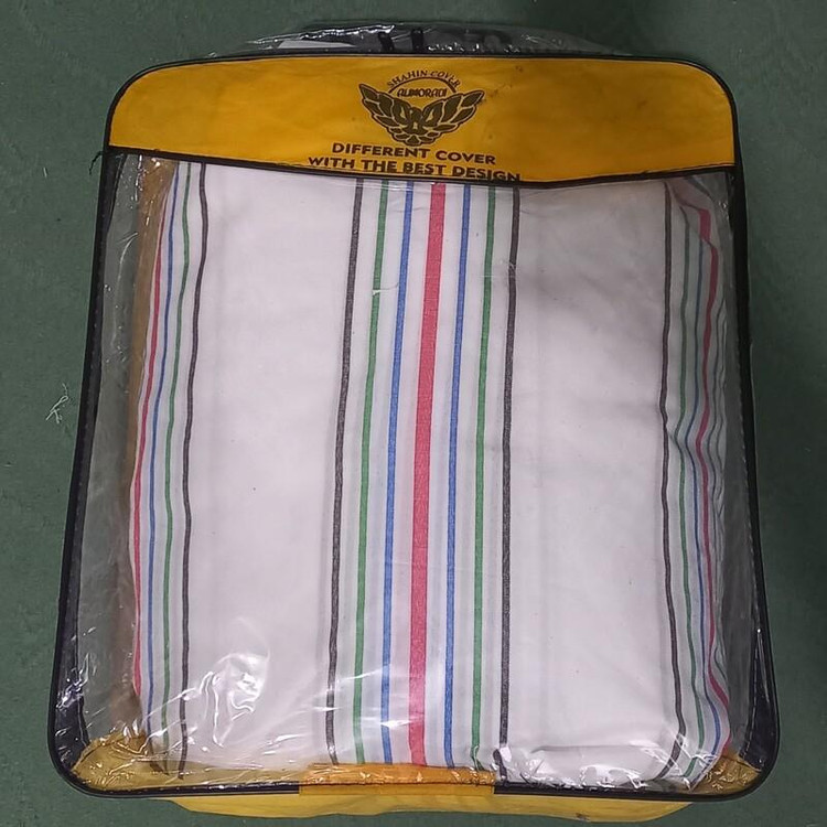 چادر ماشین نخی با ضخامت متوسط مخصوص پژو پارس ( پرشیا) (نخ پنبه مقاوم به آفتاب )