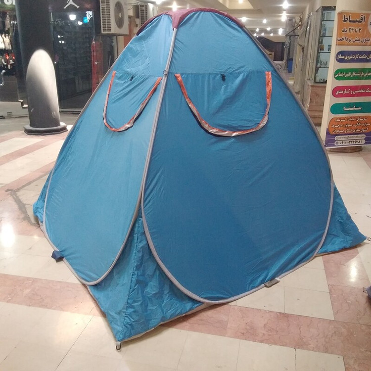 چادرمسافرتی8نفره ضدآب پلی استر کف ضخیم