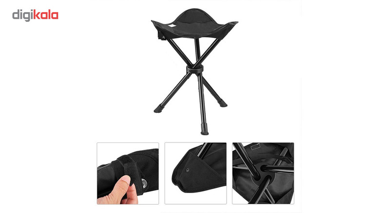 صندلی سه پایه سفری تاشو مدل FX-002