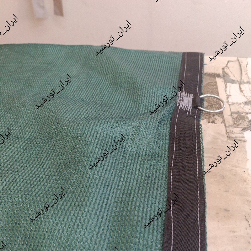 شید سایبان گلخانه 80 ( ابعاد 8 در 7 ) دور دوزی شده و حلقه دار