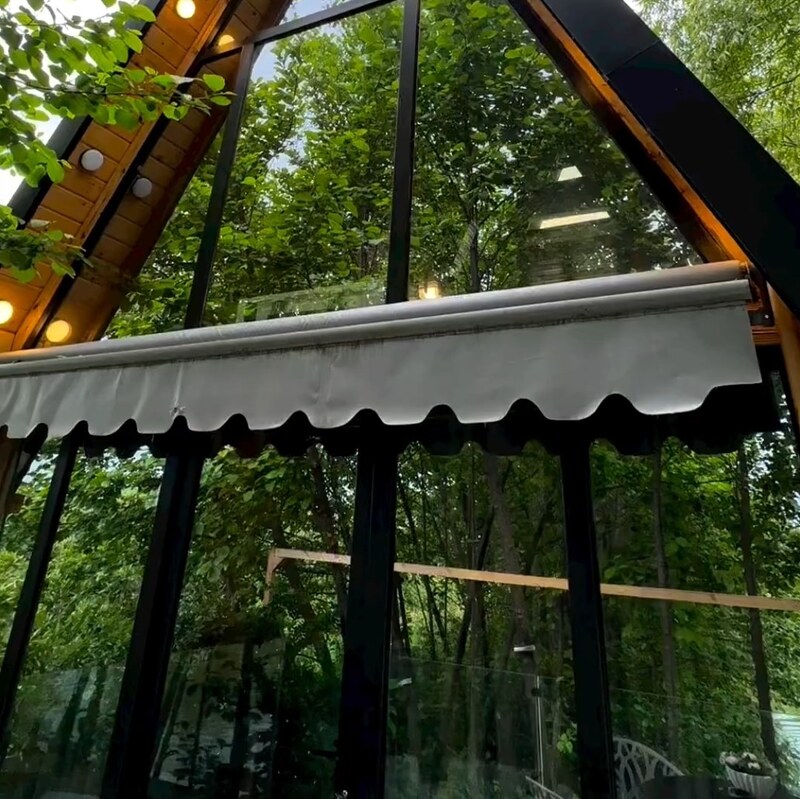 سایبان بازویی کلاسیک ابعاد ۲.۵ در ۳
