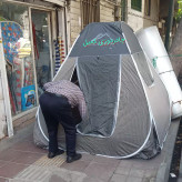 چادر مسافرتی برزنت برنو کف ضخیم ارتفاع بلند