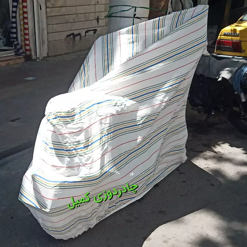 چادر موتورسیکلت هوندا برزنتی نخی قابل شستشو