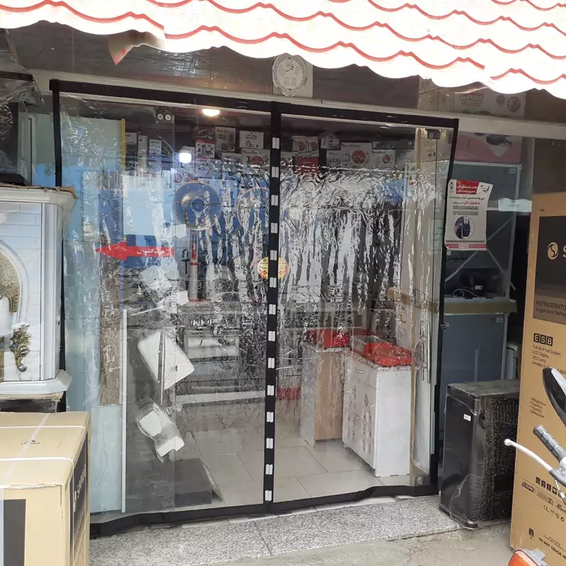 درب نایلونی آهنربایی عرض 130 در ارتفاع دلخواه
