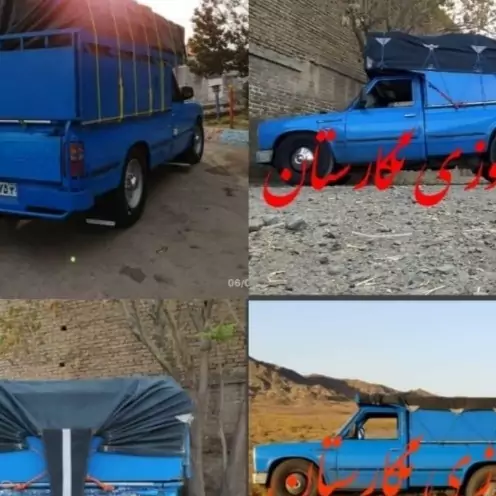 چادر نیسان 3در 4 جنس برزنت 9 لایه گلشن