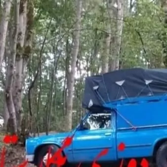 چادر نیسان 3در 4 جنس برزنت 9 لایه گلشن