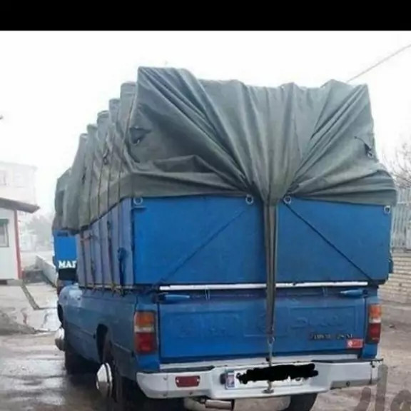 چادر نیسان 3در 4 جنس برزنت 9 لایه گلشن