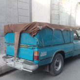 چادر نیسان 3در 4 جنس برزنت 9 لایه گلشن