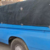 چادر نیسان 3در 4 جنس برزنت 9 لایه گلشن