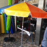 چتر سایبان ضد آب و آفتاب جنس برزنتی ابعاد 2 متر (پس کرایه )