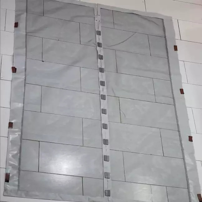 پرده مگنتی عرض 140 طول 230 (پس کرایه )