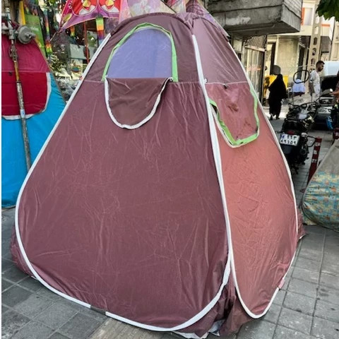چادر مسافرتی سفارشی سایز 4 نفره (2 خواب)