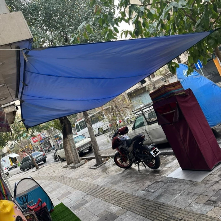 سایبان مسافرتی ضدآب با کاور