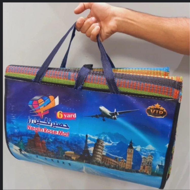 حصیر زیرانداز 6 متری 12 نفر ه بسته بندی رایگان(پس کرایه)