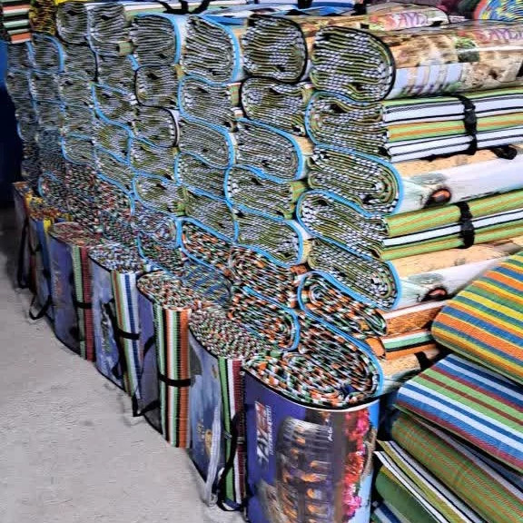 حصیر زیرانداز 12 متری 24 نفره 12 عددی (پس کرایه)