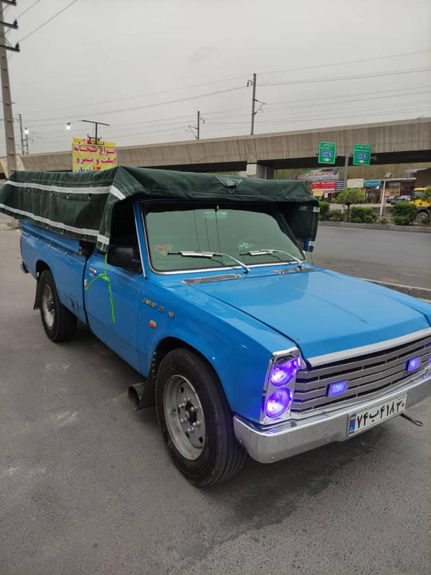 چادر وانت نیسان برزنت روباری جنس ضخیم ضمانتی سایز ۳در۴ نواردوزی شده