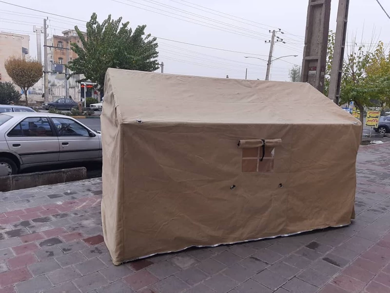 چادر برزنتی اسکلتی 3*4
