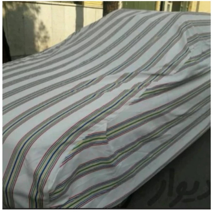 چادرپنبه ای پشت کرک سایزxL ضدافتاب وضدخش مناسب برای مناطق گرمسیر برای ماشین های دنا تارا شاهین