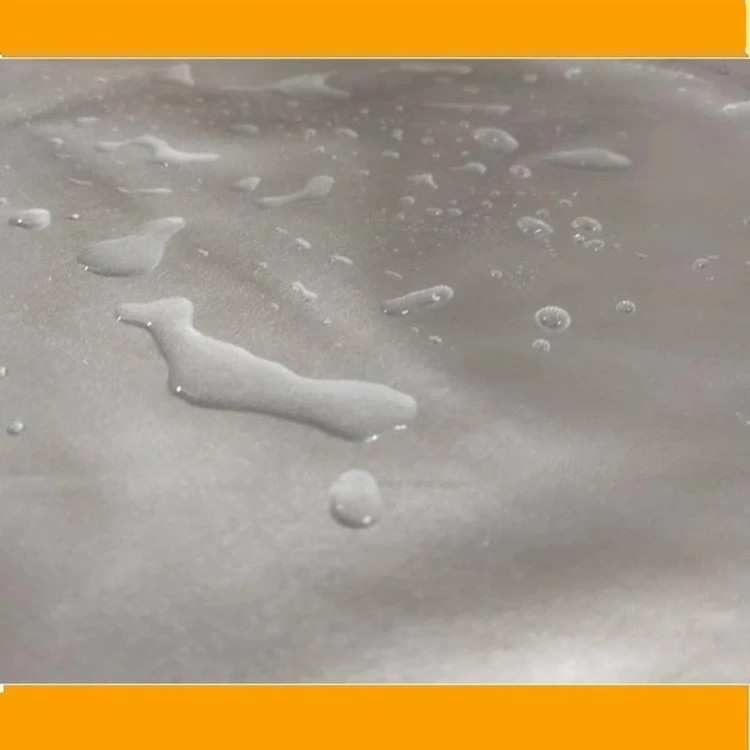 پارچه شمعی سفید پشت نقره ای