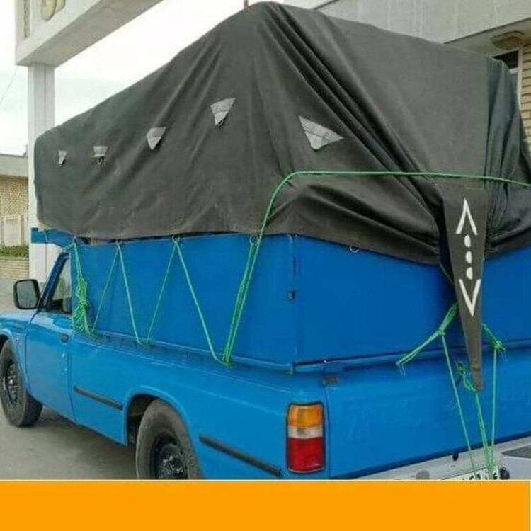 پارچه برزنت 3لا 6لا رنگ خاکی عرض 2 متر درجه یک