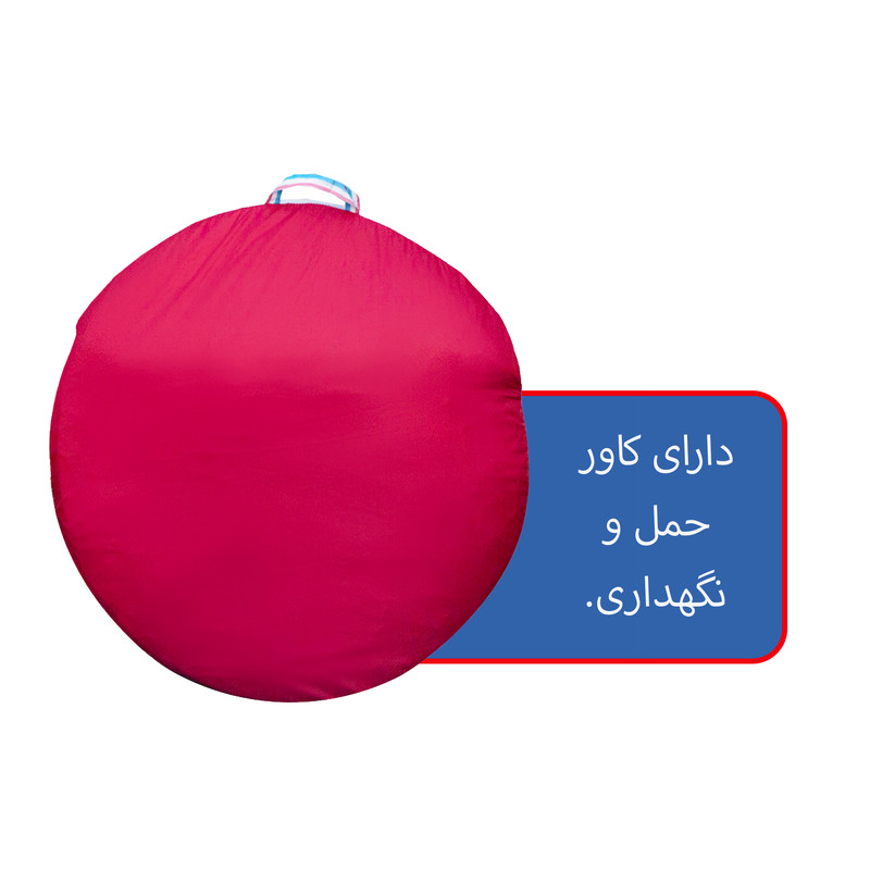 چادر مسافرتی 8 نفره مدل نانو شمعی ضدآب کد B-LIne-02