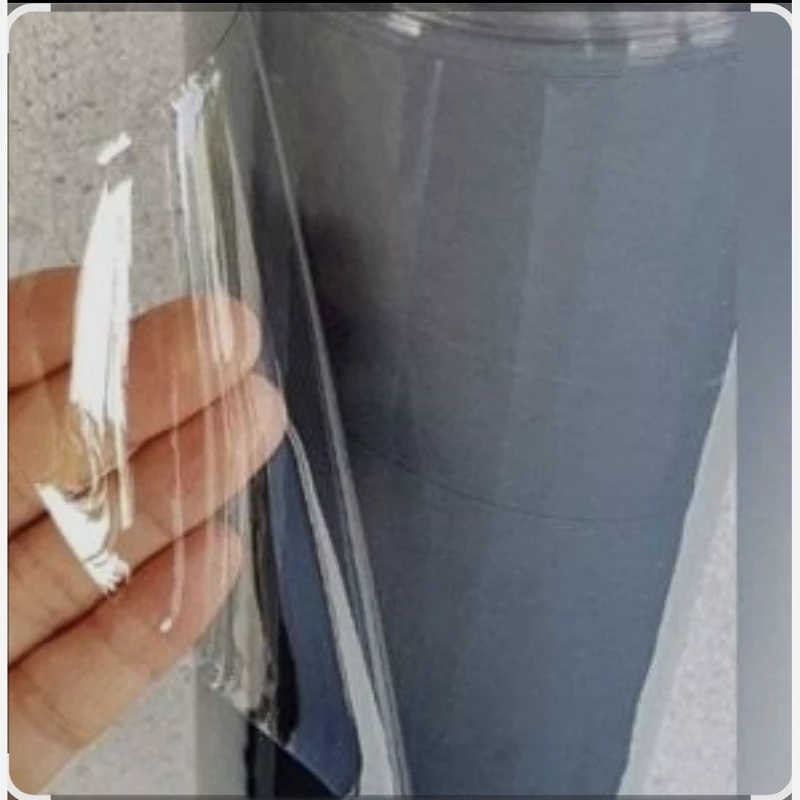 طلق کاور نایلون pvc شفاف پلاستیک عایق ، مشما ضد سرما