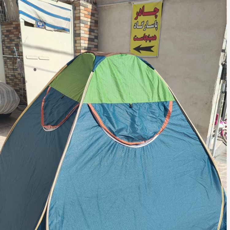 چادر مسافرتی 8 نفره بسیار بزرگ و جادار چادر مسافرتی مناسب برای انواع طبیعت گردی بسیار باکیفیت و درجه یک (پس کرایه)