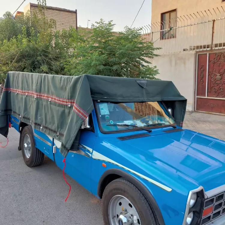 چادر نیسان برزنتی 4در5 سفارشی دوز اصل سبز (پس کرایه)