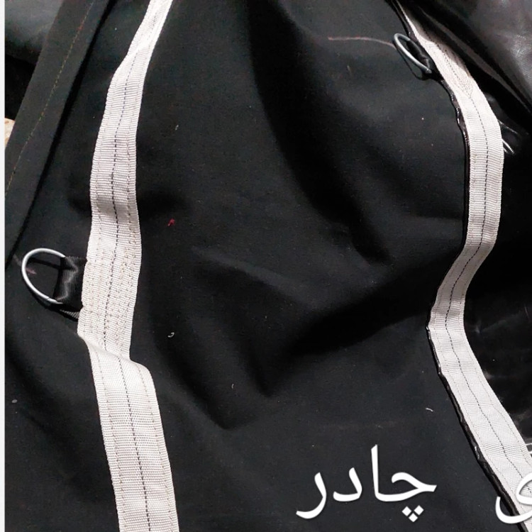 چادر برزنت مشکی 3در4 چادر نیسان اصل (پس کرایه)
