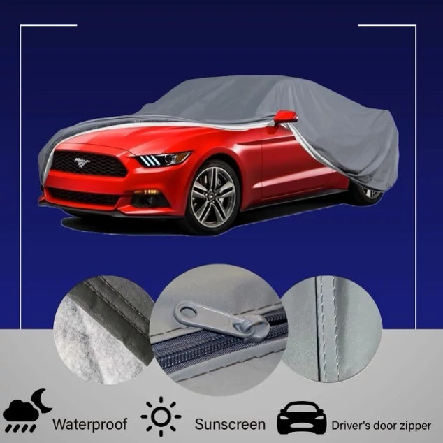 چادر خودرو ضدآب پشت کرک ساکا طرح تایوانی مناسب برای 206 SD